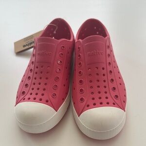 Native Pink Slip-On Sneakers sale!